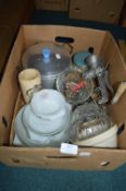 Vintage Kitchenware, Pyrex Dishes, Jelly Moulds, e