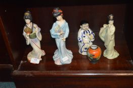 Japanese Pottery Figures