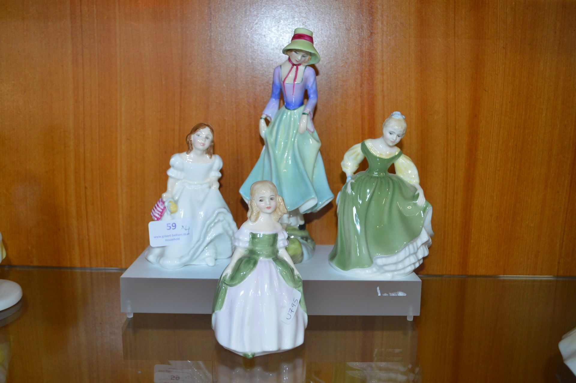 Four Small Royal Doulton Figurines - Image 2 of 2