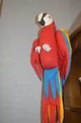 Large Hanging Toy Parrot