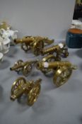 Five Brass Canons