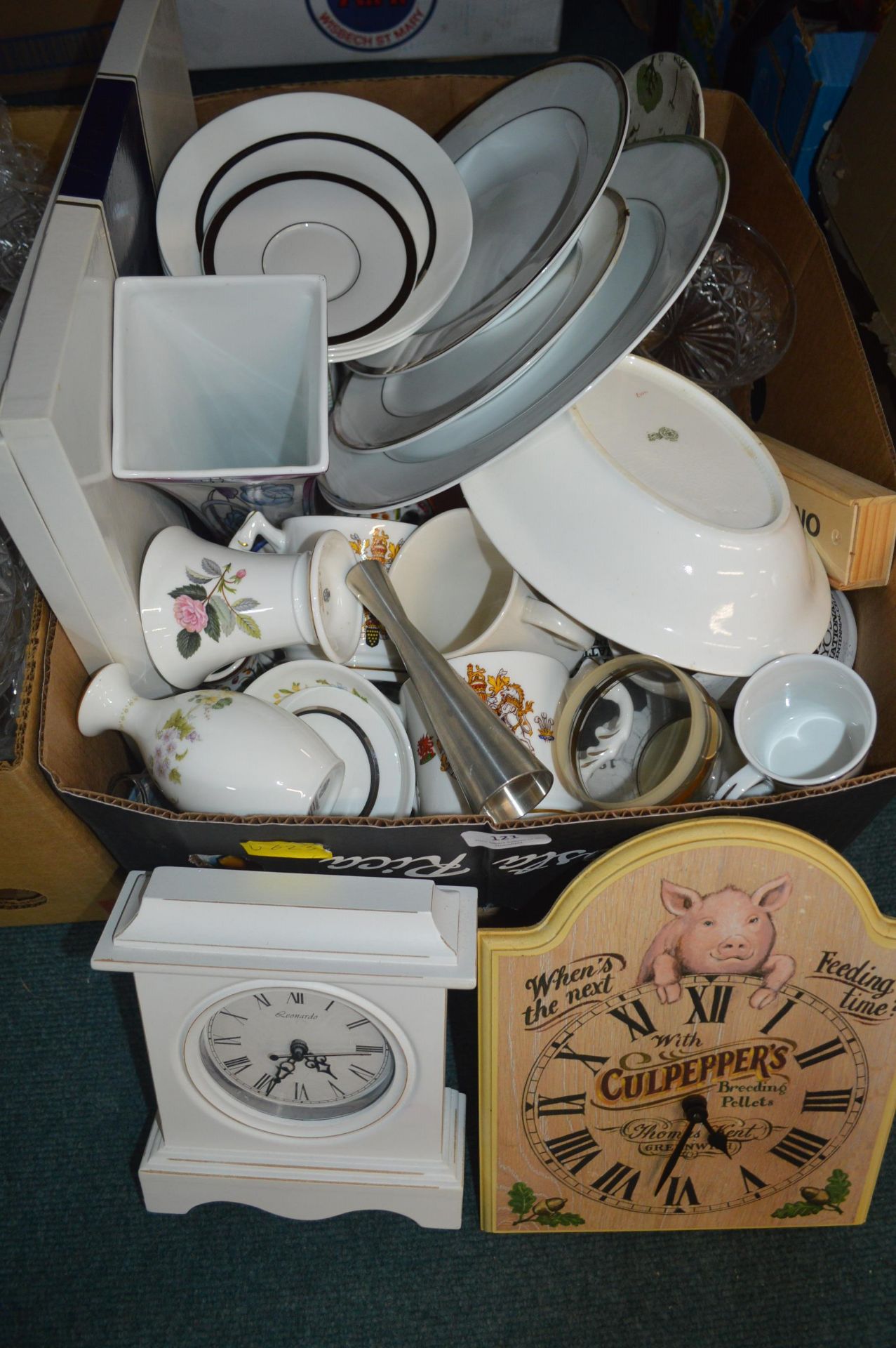 Pottery and Tableware Including Royal Doulton, Wed