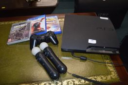 Sony PlayStaion3 with Controllers and Games
