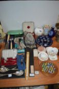 EPNS Tableware and Pottery Items, etc.