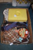 1960's & 70's Men's Vintage Items plus Vintage Bread Bin