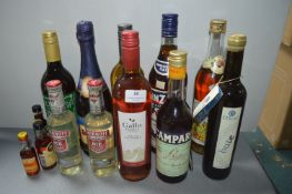 Assorted Wines and Spirits