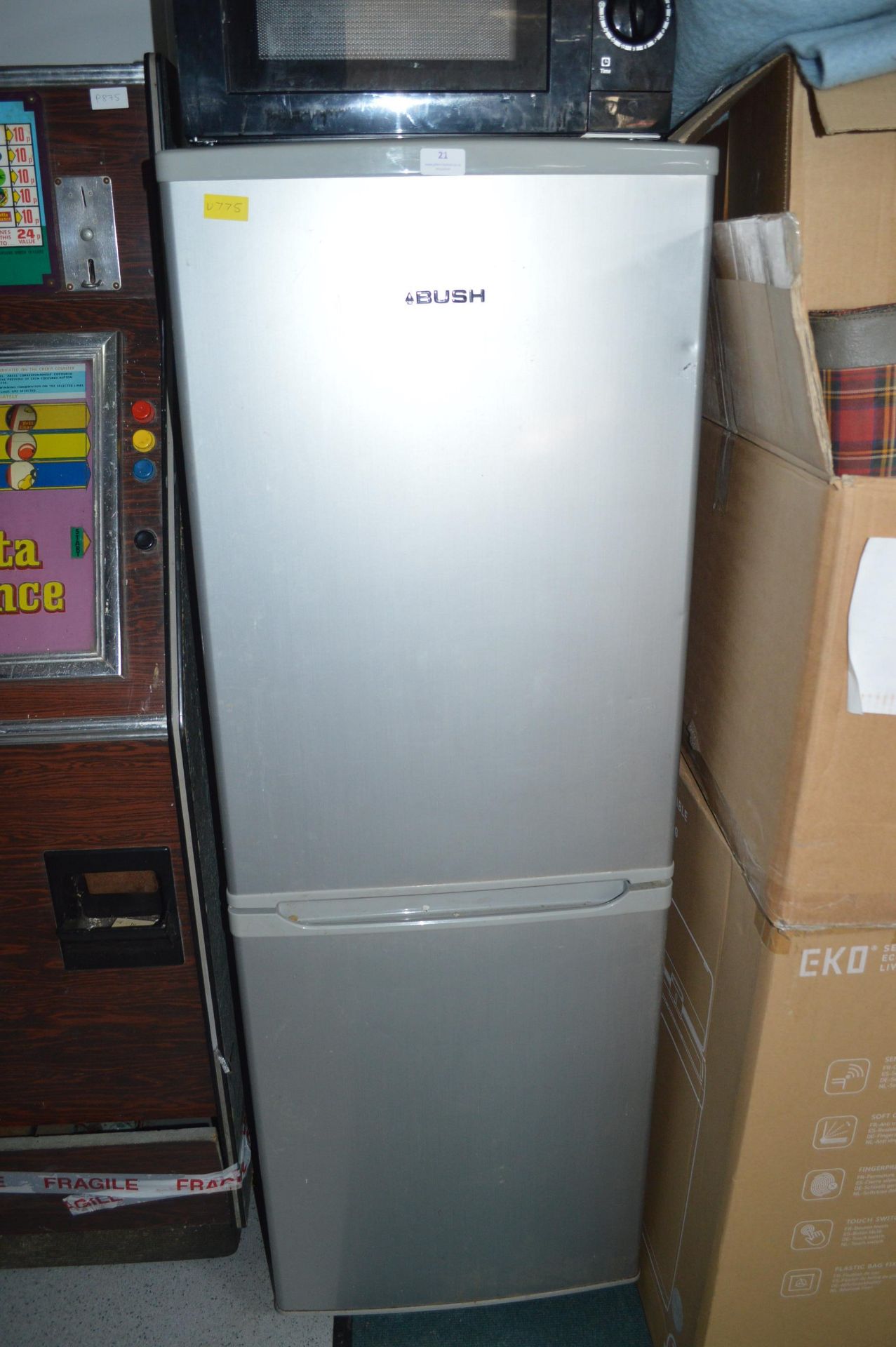 Bush Slimline Upright Fridge Freezer