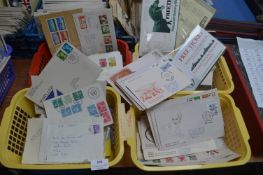 First Day Covers, Letters, etc.