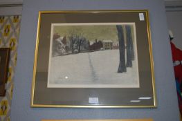 Signed Photo Print by Michael Blaker - Winter in t