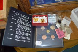 Coins and Small Collectible Items, Gemstones, etc.