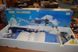 Park Zone F4U Corsair Ready to Fly RC Model Plane