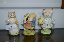 Three Beswick Beatrix Potter Figures