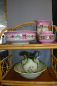 Two Victorian Part Wash Bowl Sets
