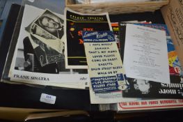 Album of Theater Programmes, Ephemera, and Photogr