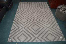 Indian Grey Rug by Floor Couture 299x152cm