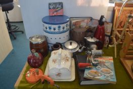Vintage Kitchenware, Storage Containers, Cheese Di