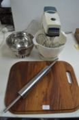 Vintage Kenwood Chef Food Mixer, Chopping Board, C