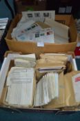 Two Boxes of Assorted Stamps and First Day Covers