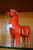 Retro Trojan Horse Figure