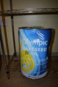 *Part Can of Olympic Rapeseed Oil