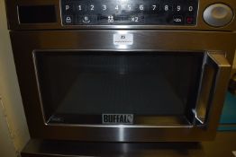 *Buffalo Stainless Steel Commercial Microwave Oven