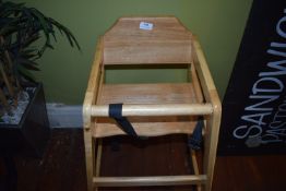 *Beech Framed Highchair