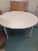 * Large sturdy meeting table