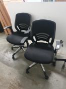 * 2 x premium ergonomic office chairs