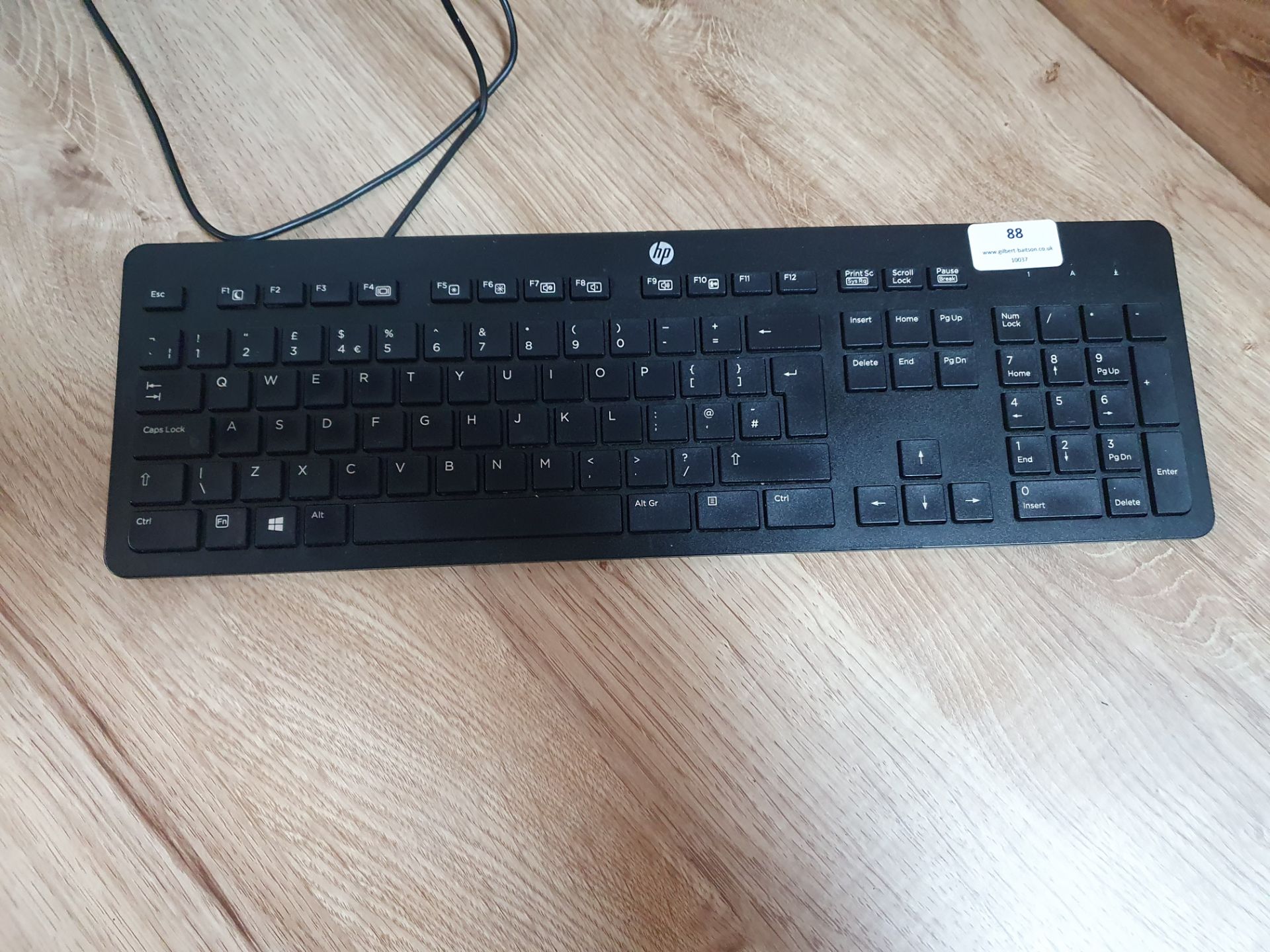 * HP keyboard