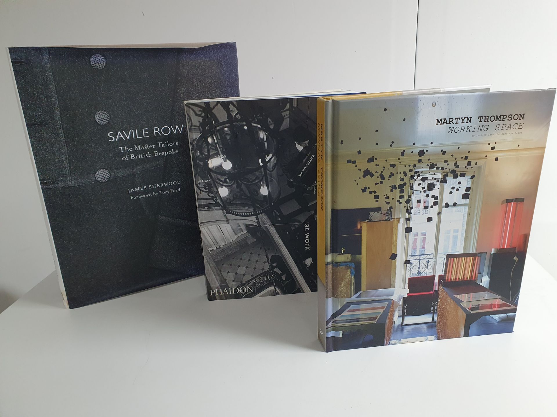 * 3 x coffee table books - design