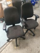 * 2 x office chairs
