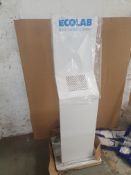 * Ecolab sanatising station with 3 x dispensers