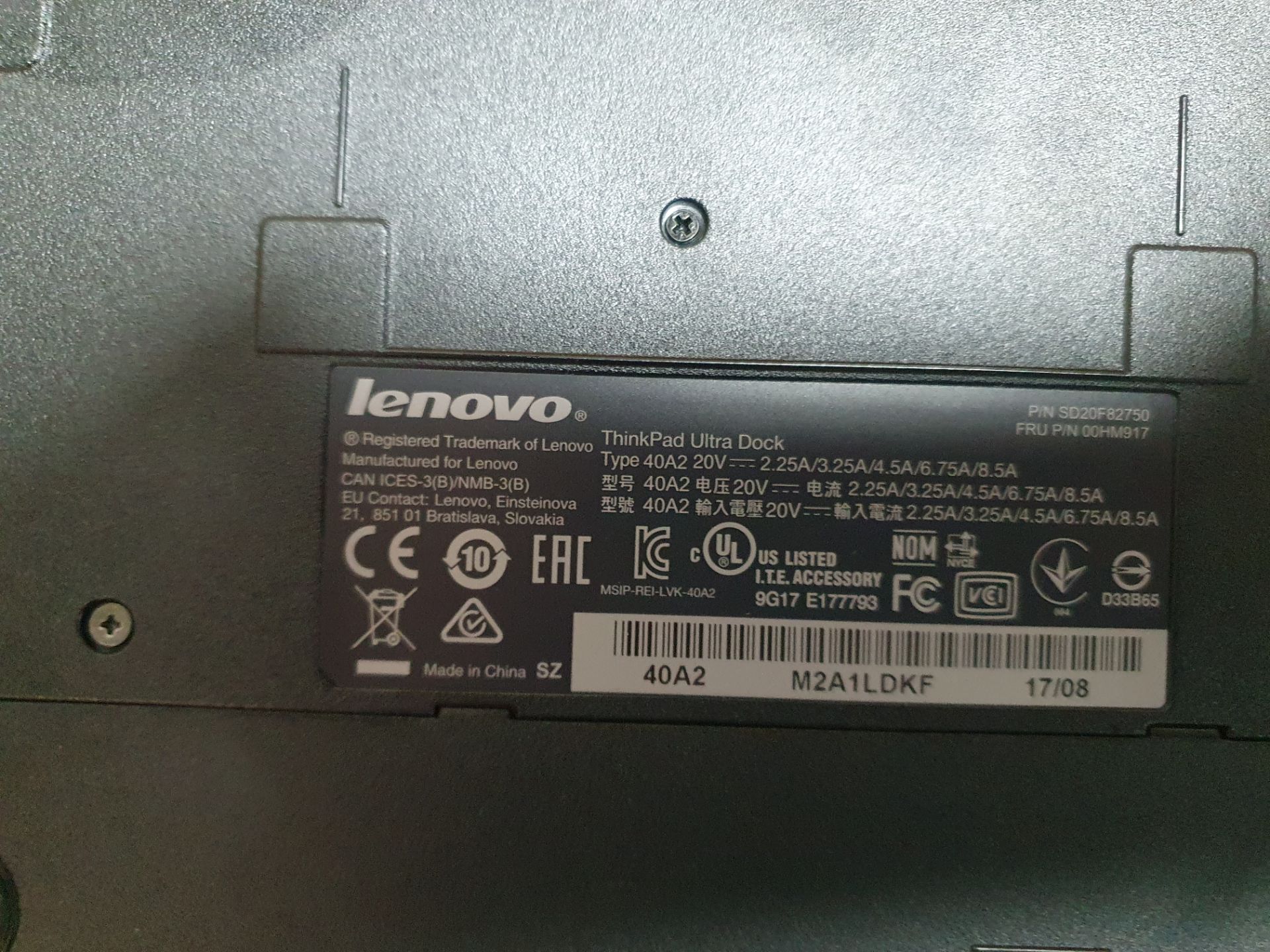 * Lenovo ThinkPad Ultra Dock - Image 2 of 2