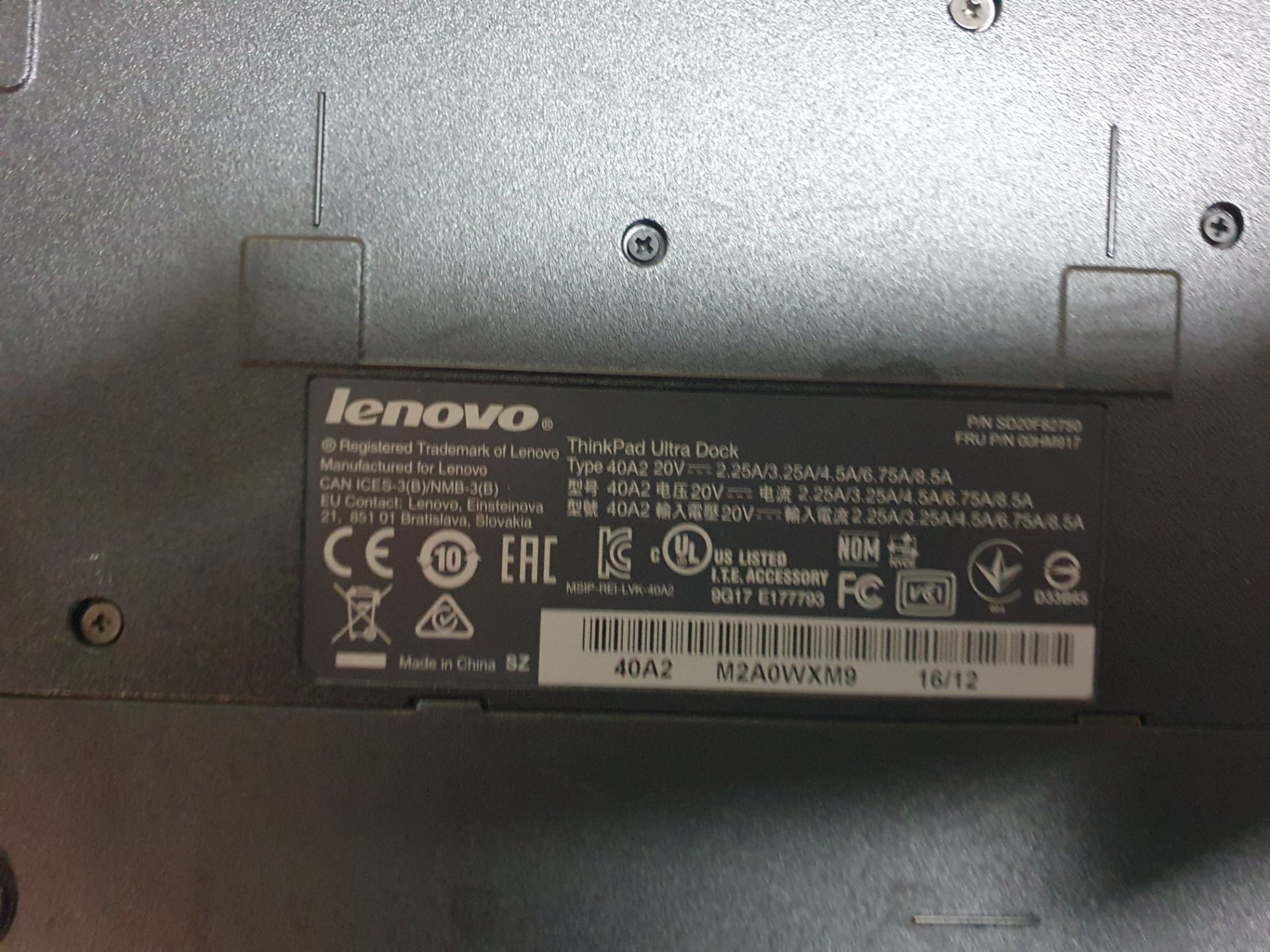 * Lenovo ThinkPad Ultra Dock - Image 2 of 2