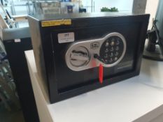 * small safe with keys