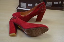 *Red Dragonfly Red High Heels Size: 6