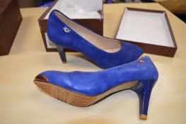 *Red Dragonfly Blue High Heels Size: 5