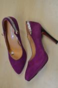 *Red Dragonfly Purple High Heels Size: 5.5