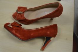*Red Dragonfly Red High Heels Size: 4.5