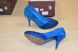 *Red Dragonfly Blue High Heels Size: 4.5