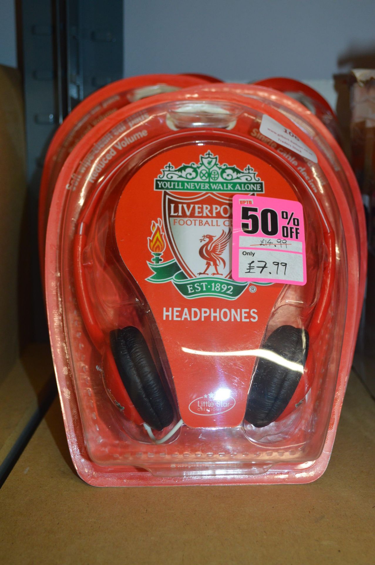 *Five Liverpool FC Headphones