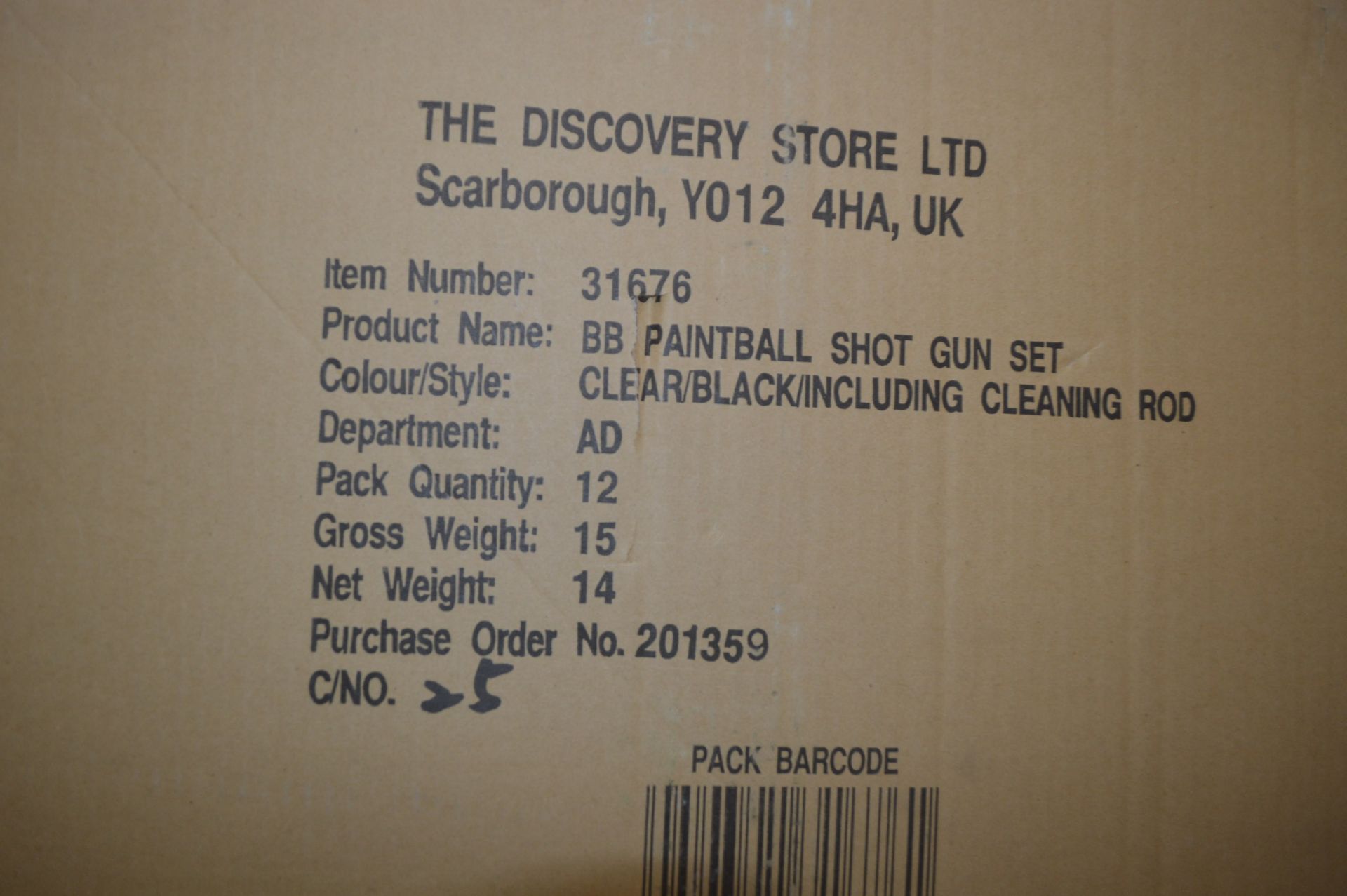 *Box of 12 BB/Paintball Shotgun Sets - Image 2 of 2