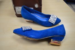 *Red Dragonfly Blue High Heels Size: 4.5