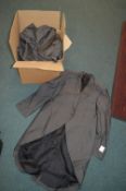 Four Assorted Grey Tail Coats