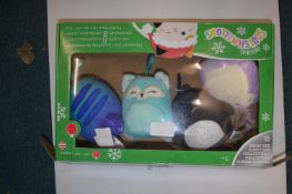 *Squishmallows Holiday Collection Ornament Set