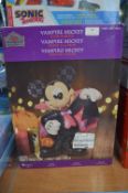 *Disney Traditions Hand Painted Vampire Mickey Fig