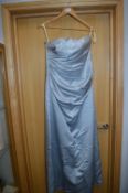 Silver Evening Dress Size: 18