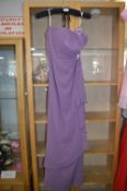 Lilac Evening Dress by Victoria Kay Size: 12