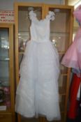 White Bridesmaid Dress by Envy Size: 12