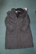 *DKNY Black Padded Coat Size: XL